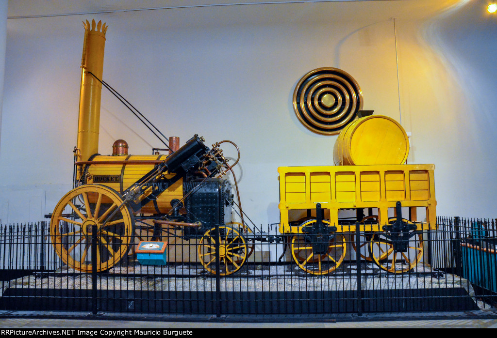 Liverpool & Manchester Railway 0-2-2 Locomotive "Rocket"